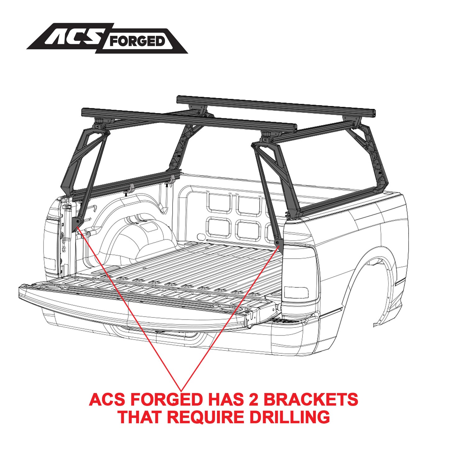 ACS FORGED - SOLO RACK - NISSAN