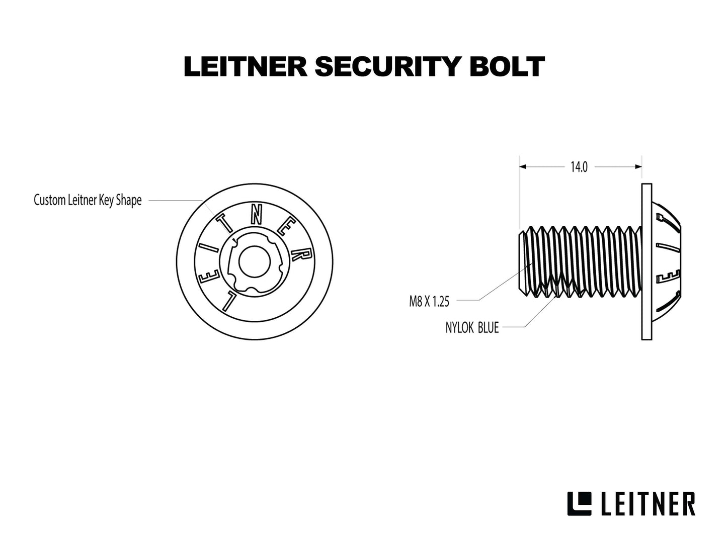 KIT PERNOS DE SEGURIDAD