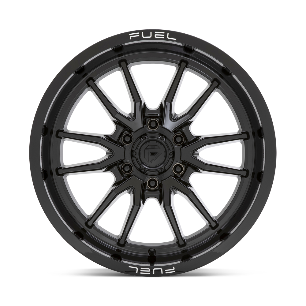 FUEL CLASH GLOSS BLACK 17X9 6X135 ET-12