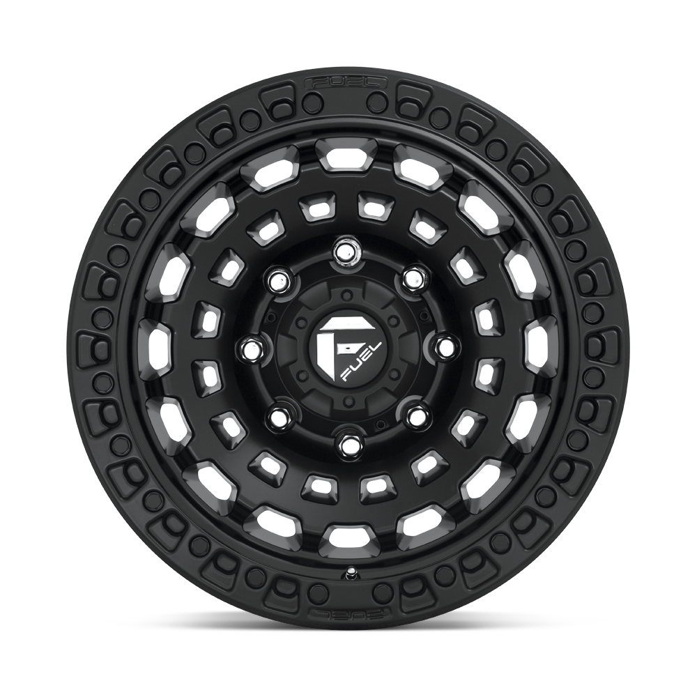 FUEL ZEPHYR MATTE BLACK 17X9 8X165 ET-12