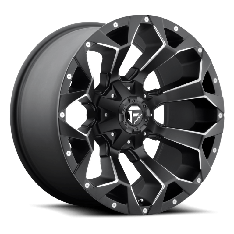 FUEL ASSAULT MATTE BLACK 17X9 6X139/6X135 ET-12