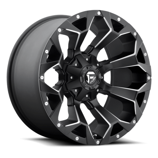FUEL ASSAULT MATTE BLACK 20X10 6X139/6X135 ET-18