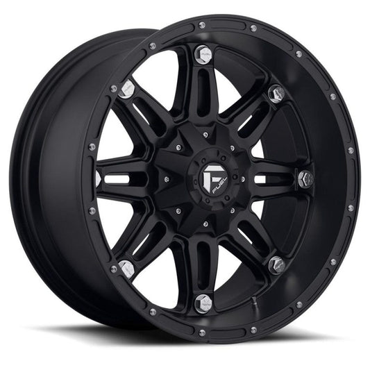 FUEL HOSTAGE MATTE BLACK 20X9 6X139/6X135 ET-12