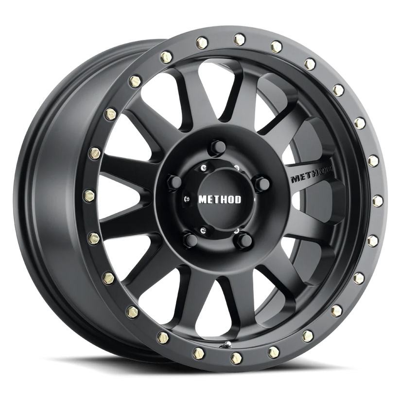 Method 304 Matte Black 20x10 6x139.7 ET-18