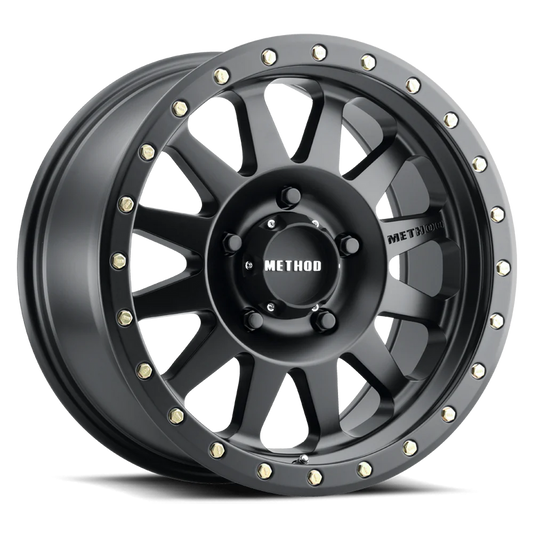 Method 304 Matte Black 20x10 6x139.7 ET-18