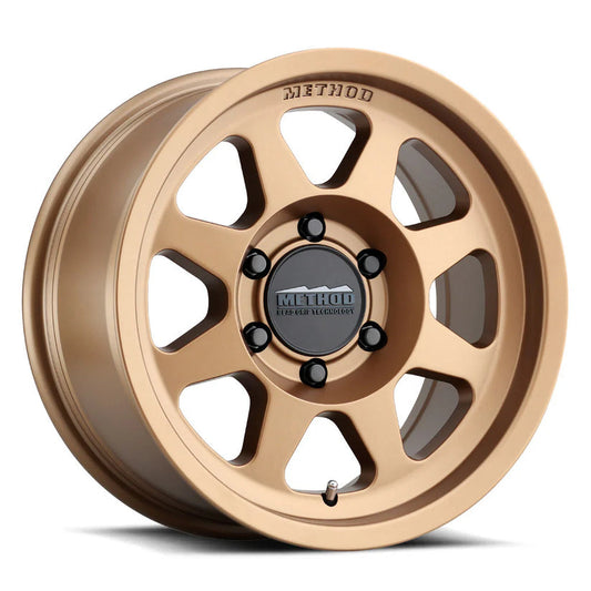 Method 701 Bead Grip Bronze 17x9 6x139 ET-12