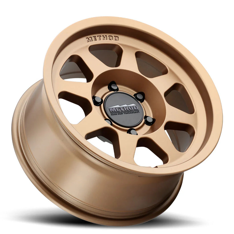 Method 701 Bead Grip Bronze 17x9 6x139 ET-12