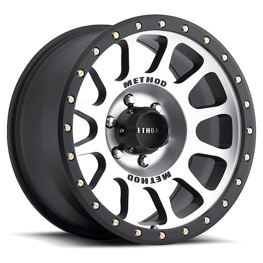 Method 305 Machined Black Lip 18X9 6X139 ET-12