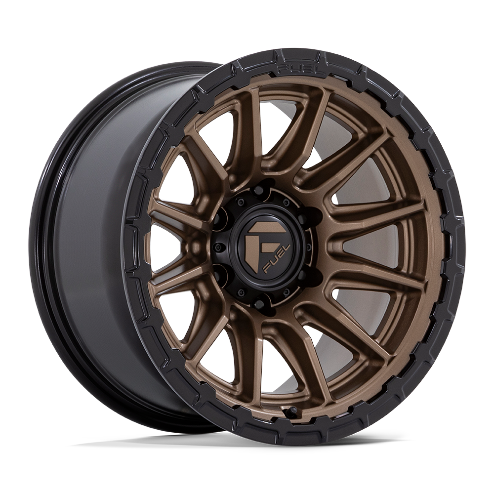 FUEL PISTON MATTE BRONZE W/ GLOSS BLACK LI 17X9 6X135 ET-12