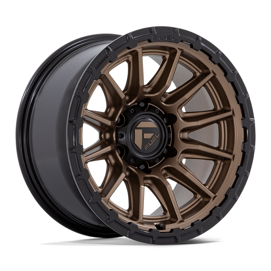 FUEL PISTON MATTE BRONZE W/ GLOSS BLACK LI 17X9 6X139 ET-12