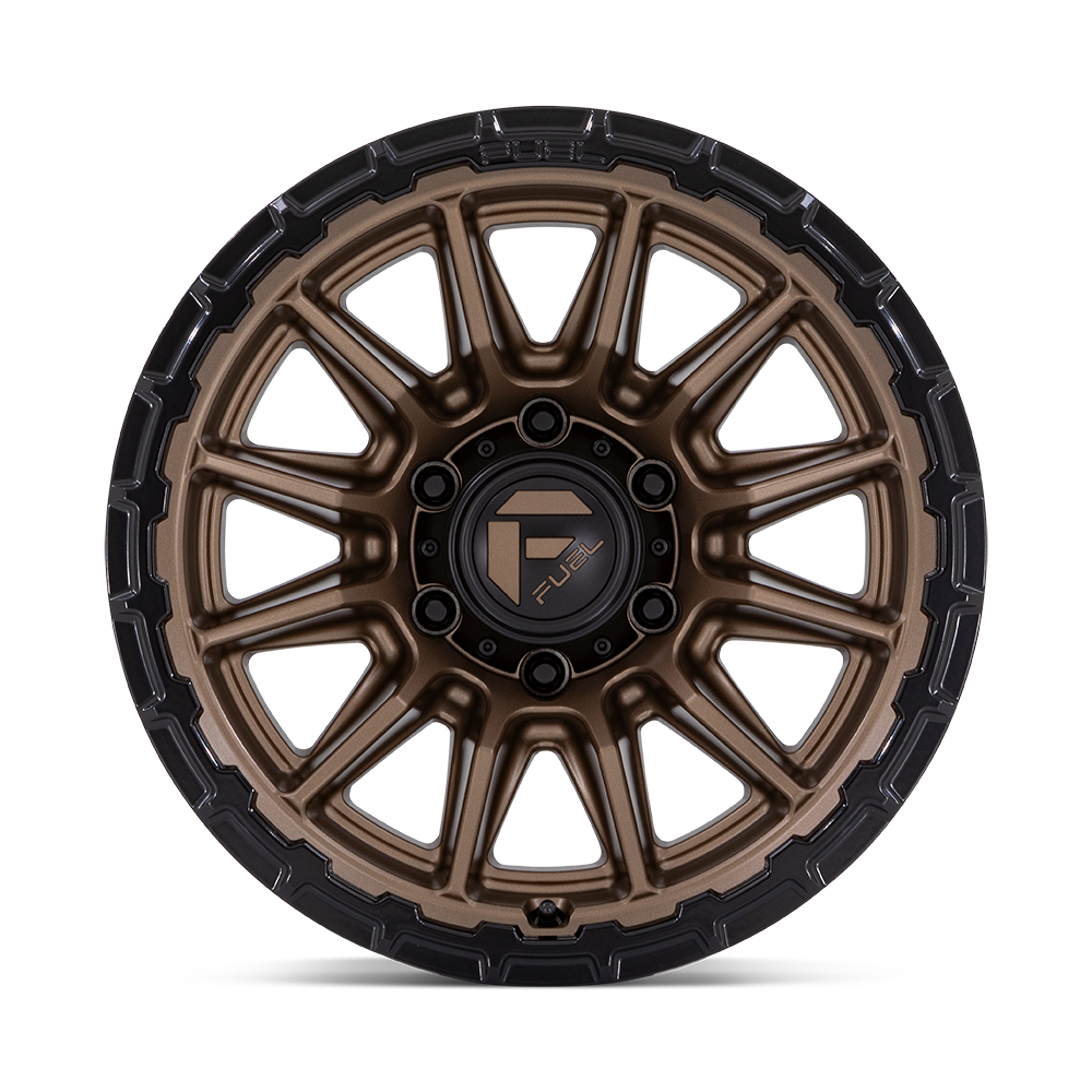 FUEL PISTON MATTE BRONZE W/ GLOSS BLACK LI 17X9 6X135 ET-12