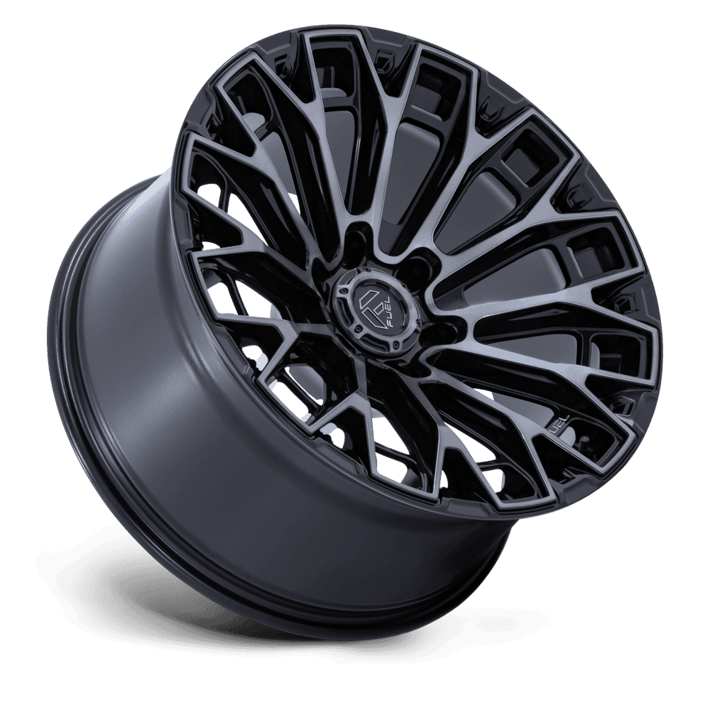 FUEL TRAX GLOSS BLACK MACHINED FACE DTCC 17X9 6X139 ET+1