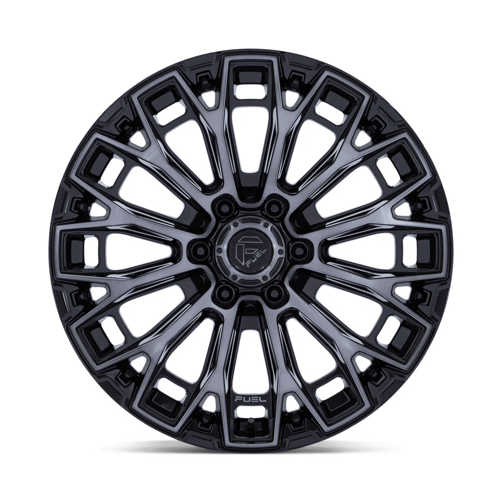 FUEL TRAX GLOSS BLACK MACHINED FACE DTCC 17X9 6X139 ET+1