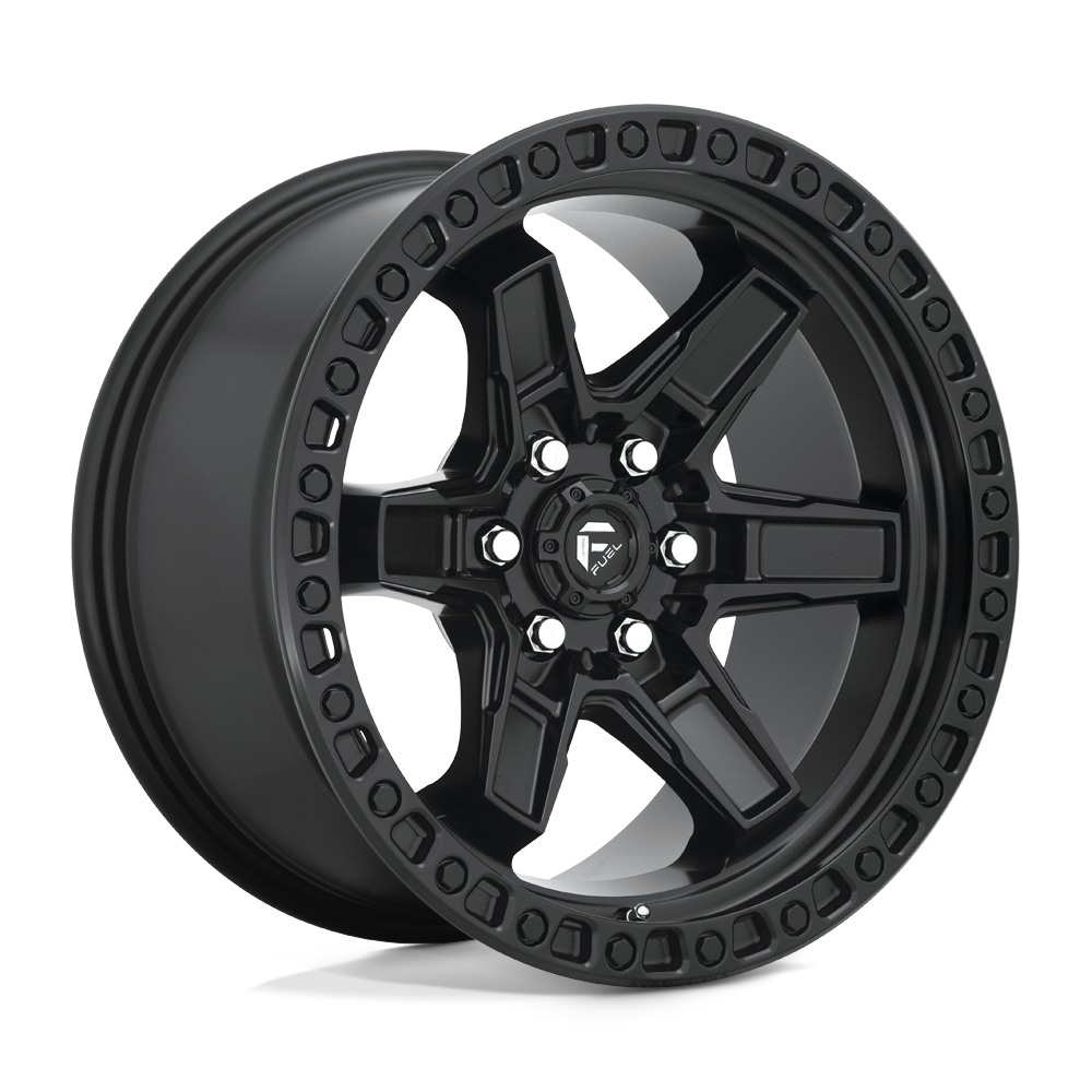 FUEL KICKER MATTE BLACK 17x9 6X114 ET+12