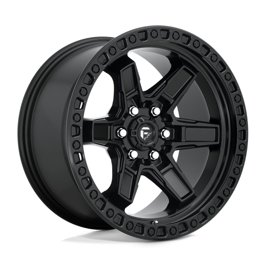 FUEL KICKER MATTE BLACK 17x9 5x127 ET-12
