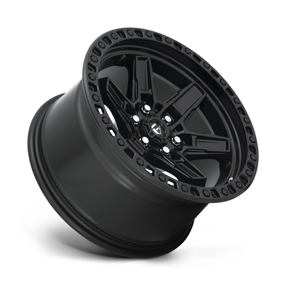 FUEL KICKER MATTE BLACK 17x9 6X114 ET+12