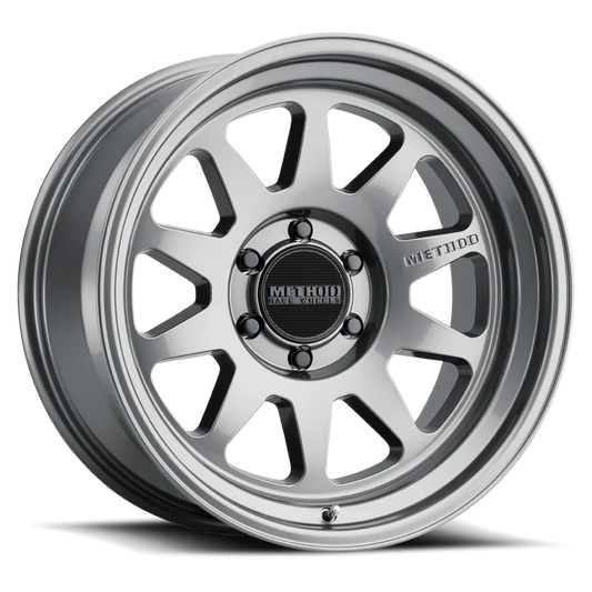 Method 316 Gloss Titanium 17X8.5 6X139 ET0