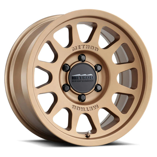 Method 703 Bead Grip Bronze 17X9 6X139 ET-12