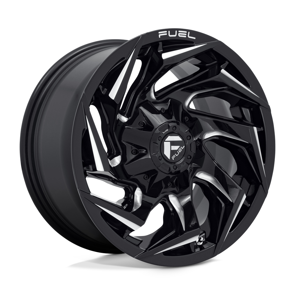 FUEL REACTION GLOSS BLACK MILLED 20X10 6X139/6X135 ET-18