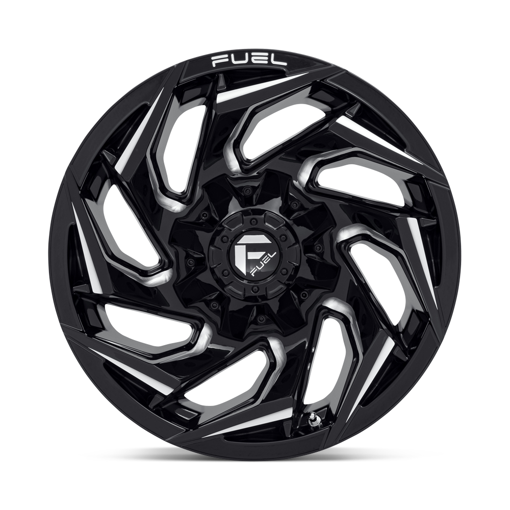 FUEL REACTION GLOSS BLACK MILLED 20X10 6X139/6X135 ET-18