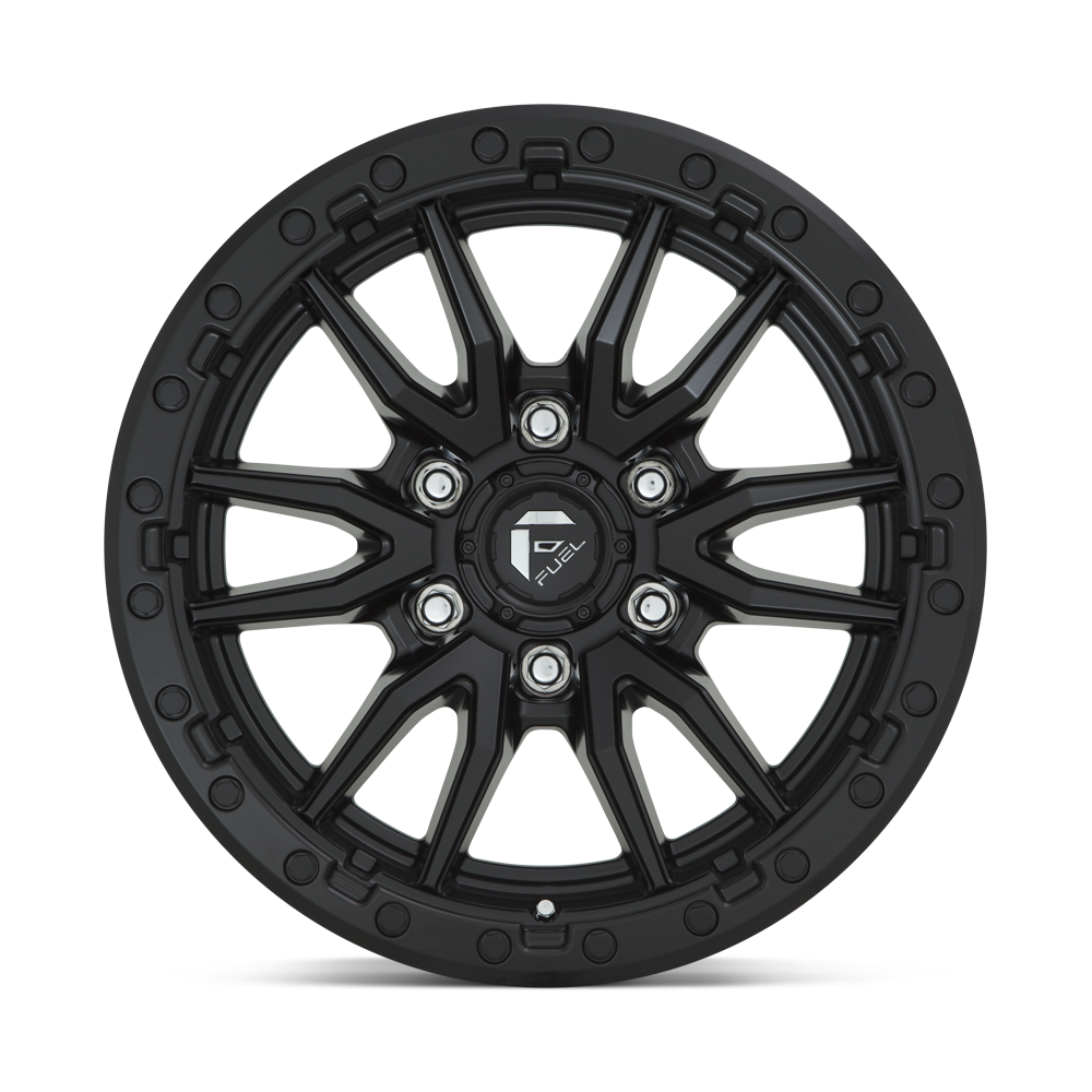 FUEL REBEL MATTE BLACK 20X9 6X135 ET+1