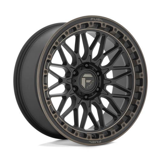 FUEL TRIGGER MATTE BLACK DARK TINT 17X9 6X139 ET+1