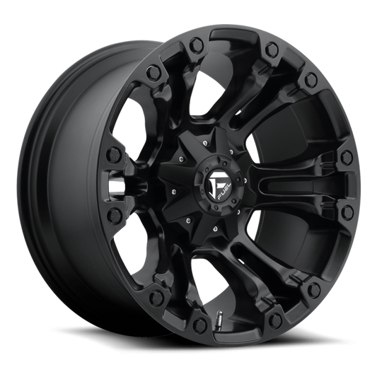 FUEL VAPOR MATTE BLACK  17X9 5X127/5X114 ET-12